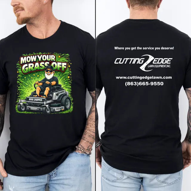 The Cutting Edge Legend Series T-Shirt - DIXIE CHOPPER – “Mow Your Grass Off”