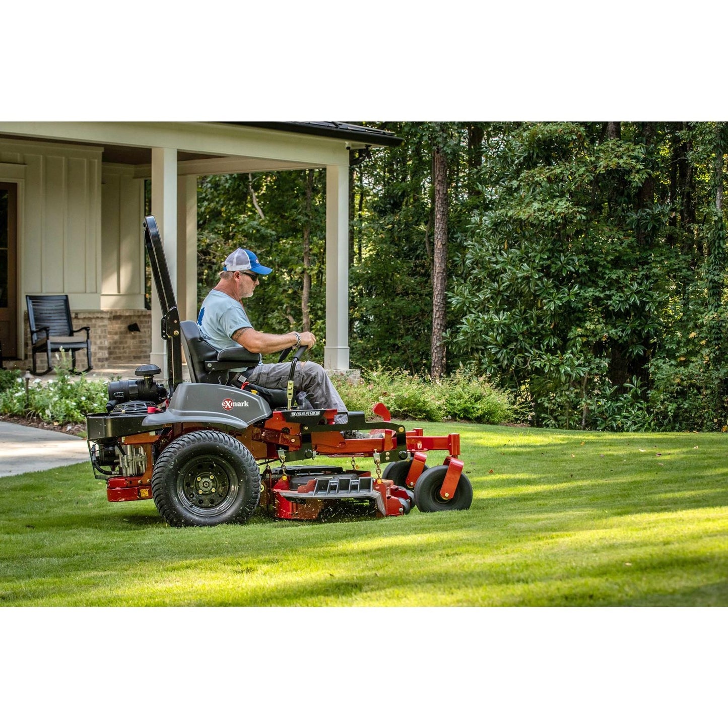 Exmark Lazer Z S-Series 52" Deck with 25.5 HP Kawasaki FX801V - LRS801GKA524A2
